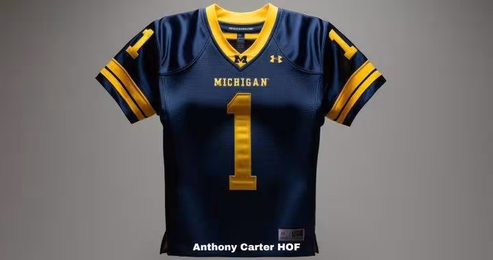 Ai image of a Michigan blue and maise jersey number 1