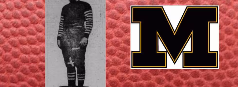 Brick Travis , Rock Island, 1921, https://www.newspapers.com/image/436498208/ Photo of football player Brick Travis