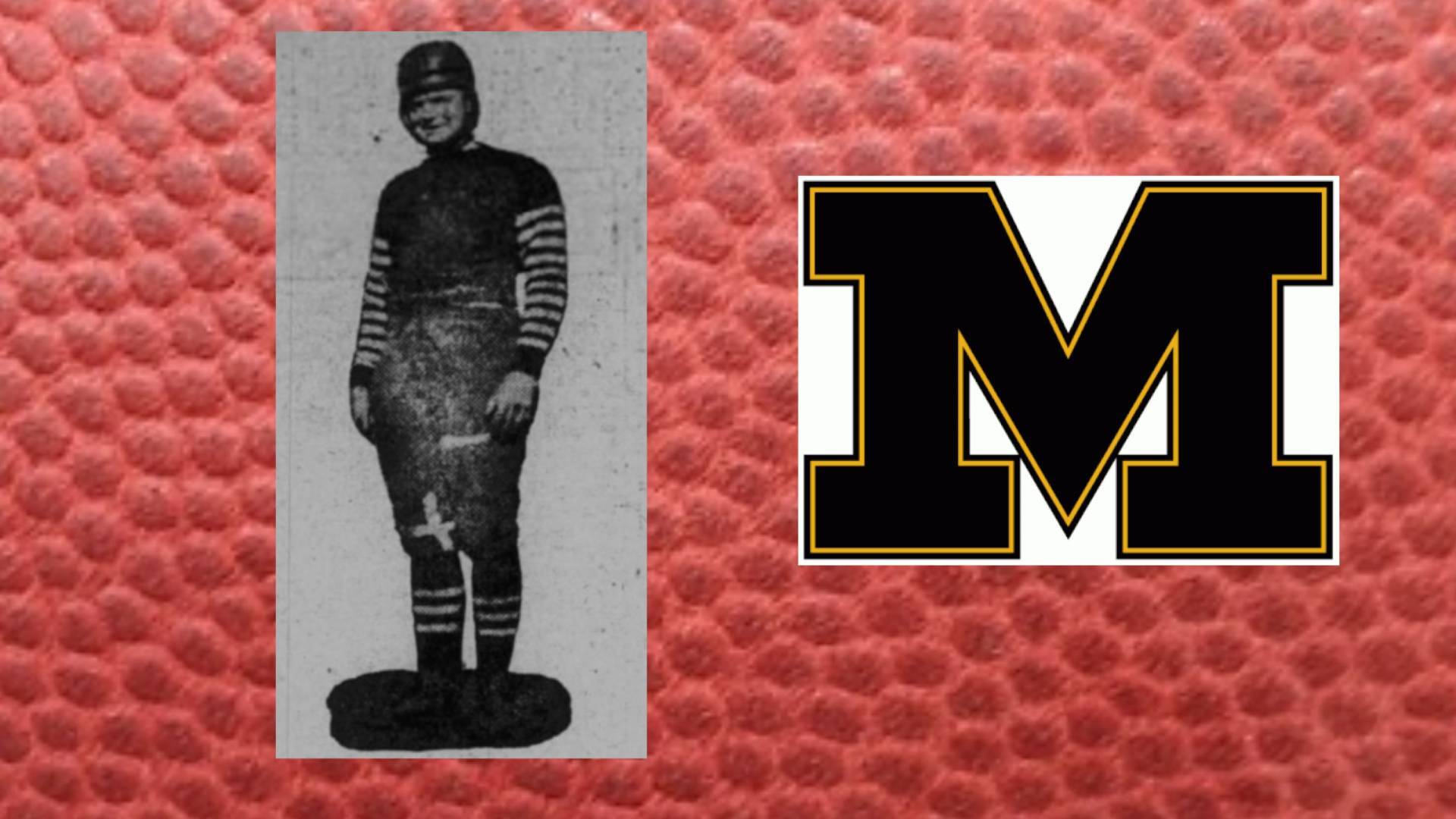 Brick Travis , Rock Island, 1921, https://www.newspapers.com/image/436498208/ Photo of football player Brick Travis