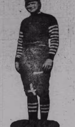 Photo of football player Brick Travis