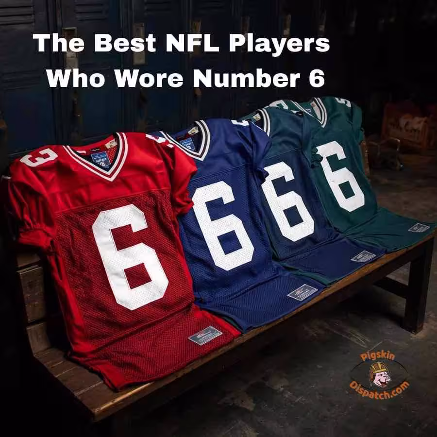 The Top NFL Players Who Have Worn the Number 6 Jersey