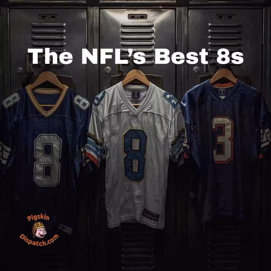 Greatest NFL Players Who Have Worn the Number 8 Jersey