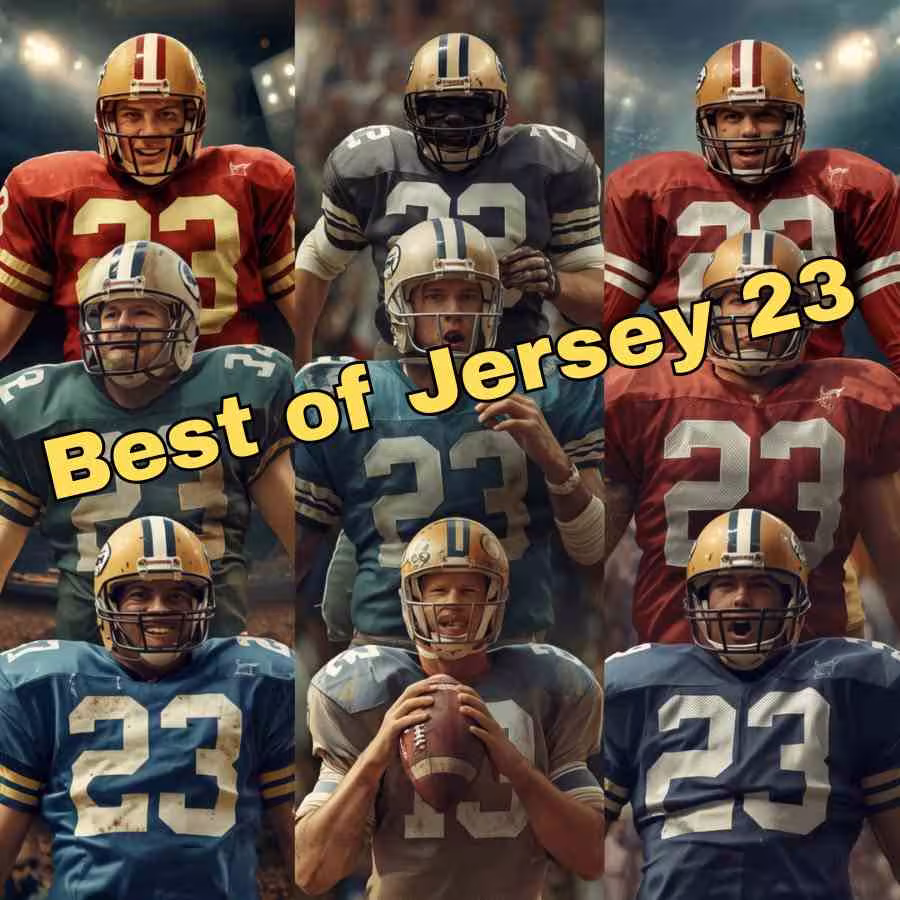 Greatest Players Who Wore the NFL Jersey 23