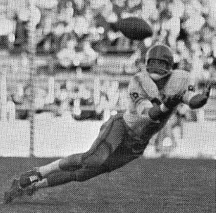 Ditka playing for Pitt in 1960 The Owl - The Owl, 1961 student yearbook of the University of Pittsburgh, page 183. Mike Ditka in 1960 catching a pass as an end for the University of Pittsburgh football team.