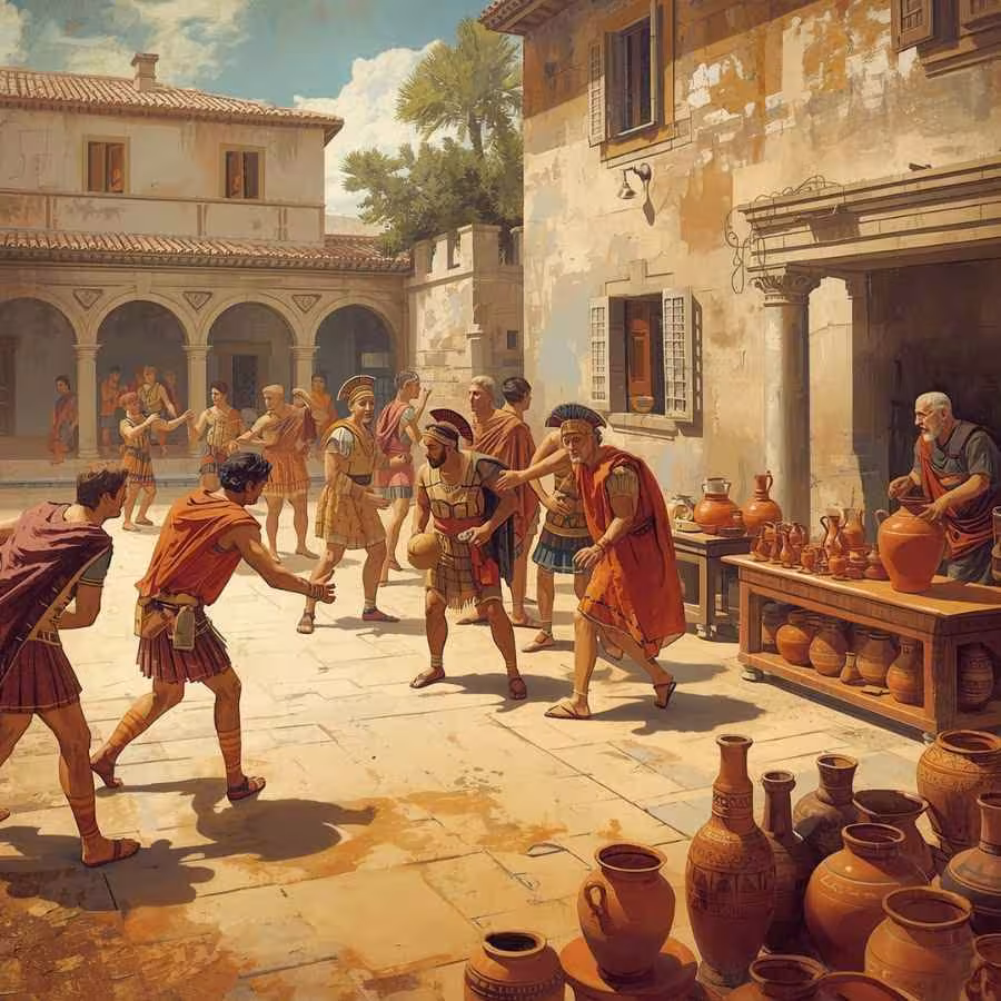 Roman Roots of the Gridiron Game