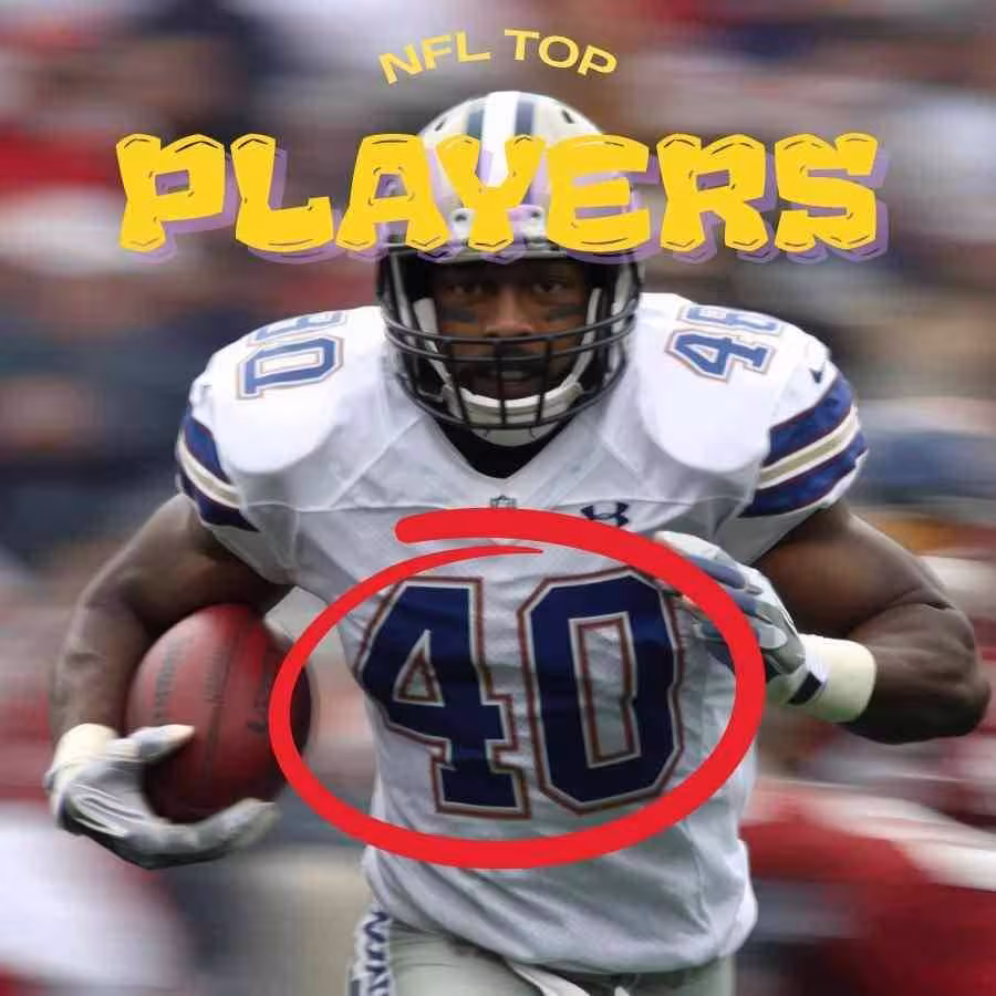 Greatest Players Who Wore the NFL Jersey 40