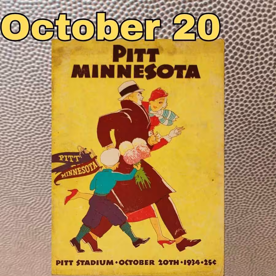 Football History of October 20