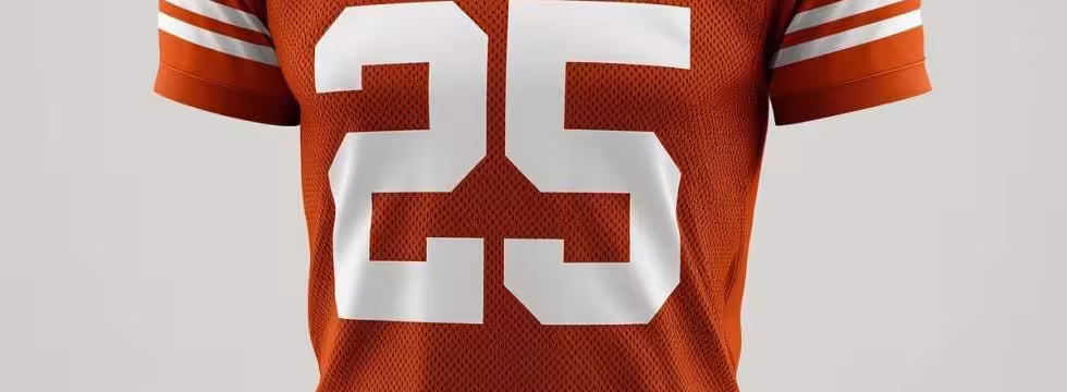 Canva AI-created image representative of what the player, Texas number 25.