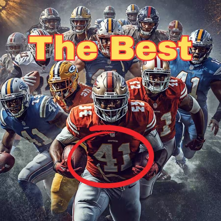 Greatest Players Who Wore the NFL Jersey 41
