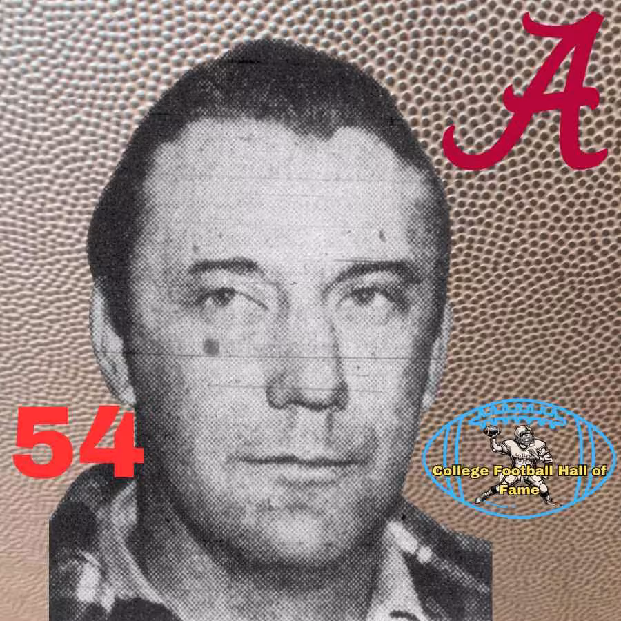 Cropped head shot of Dixie Howell 1949