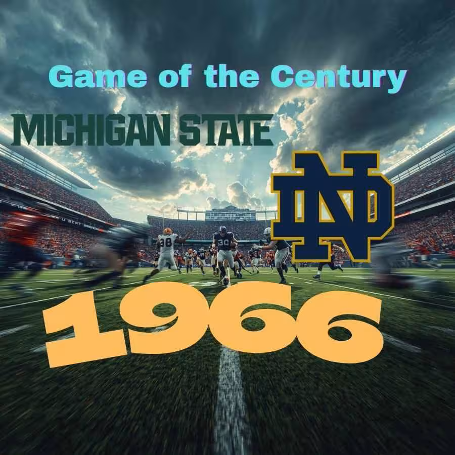 🏈 The Game of the Century: Why Notre Dame’s 10-10 Tie vs. Michigan State Still Stings