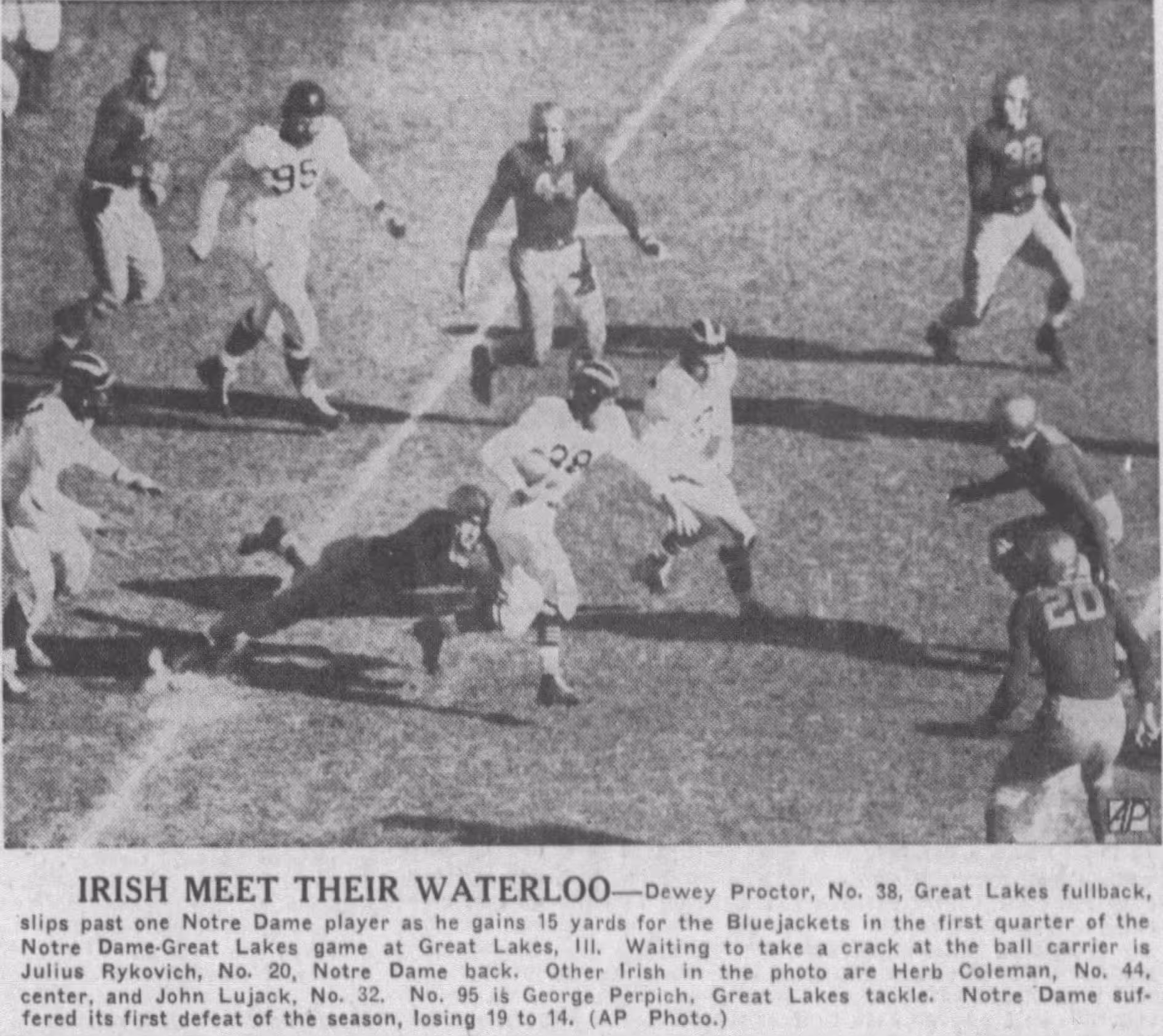 The Day a Navy Upset Sank Notre Dame’s Undisputed Title