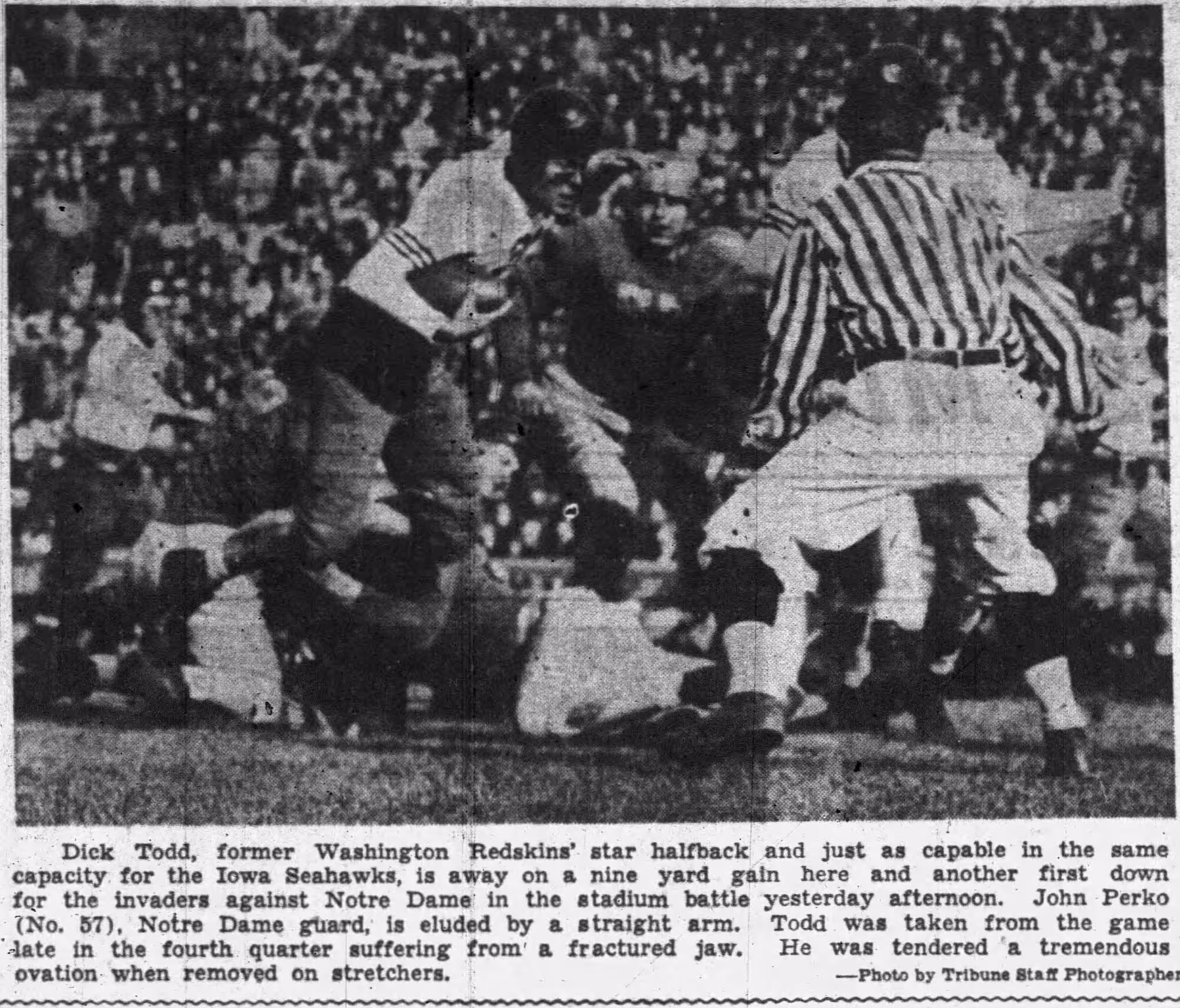 Wartime Gridiron Clash: The Day Creighton Miller Sealed the 1943 National Title
