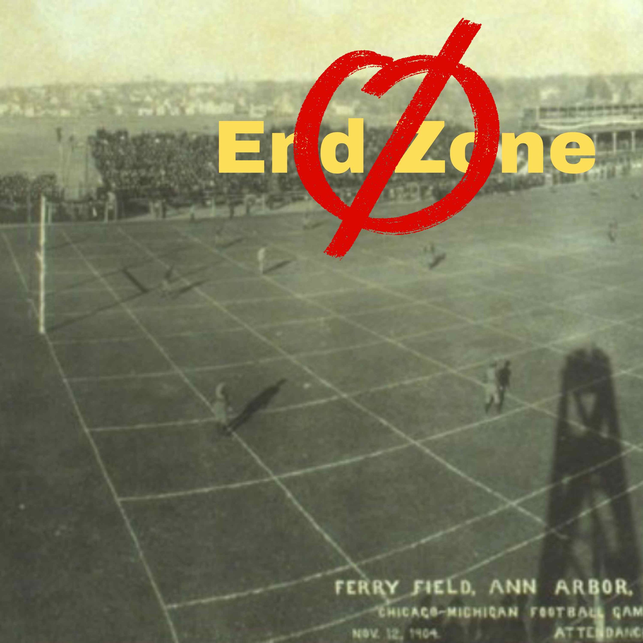 1904 Michigan Ferry Field endzone