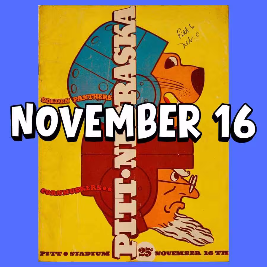 Football History of November 16