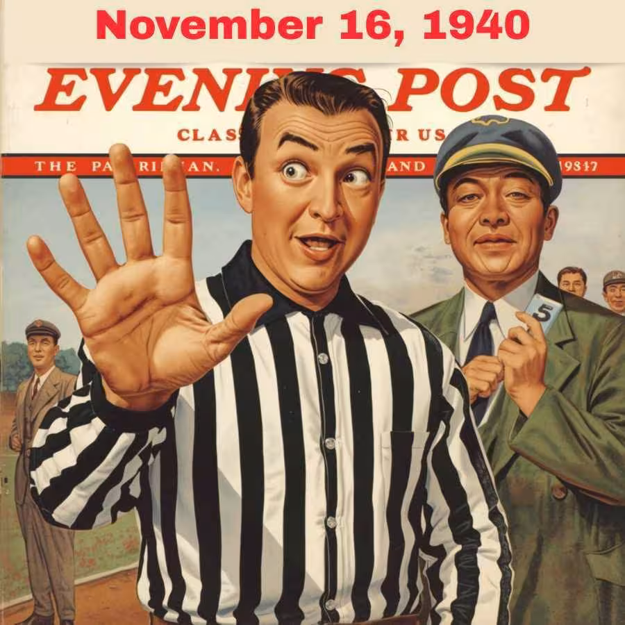 The Fifth-Down Fiasco: How Cornell Forfeited a Victory to Dartmouth in 1940