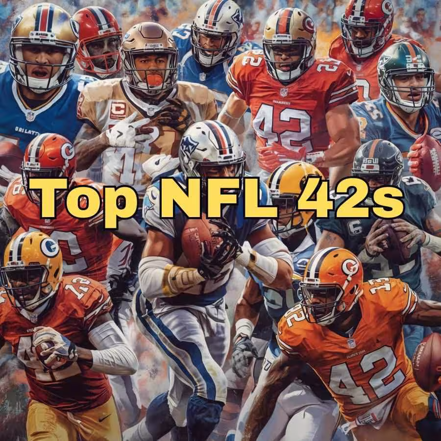 Greatest Players Who Wore the NFL Jersey 42