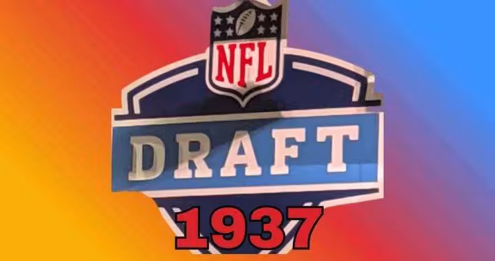 NFL 1937 Draft sign
