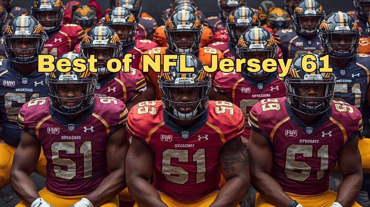AI generated image of players wearing 61 jerseys