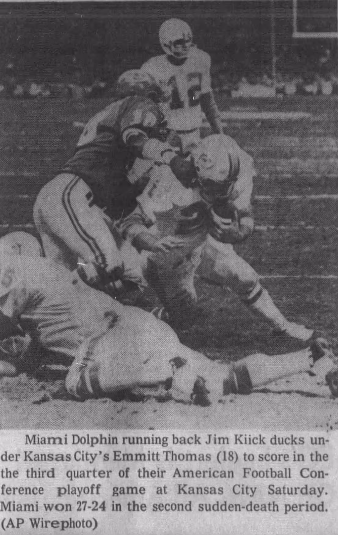The Christmas Marathon: Unwrapping the Longest Game in NFL History (Dolphins vs. Chiefs, 1971)