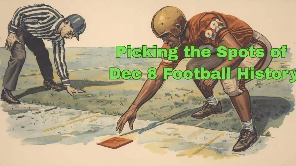 Football History of December 8