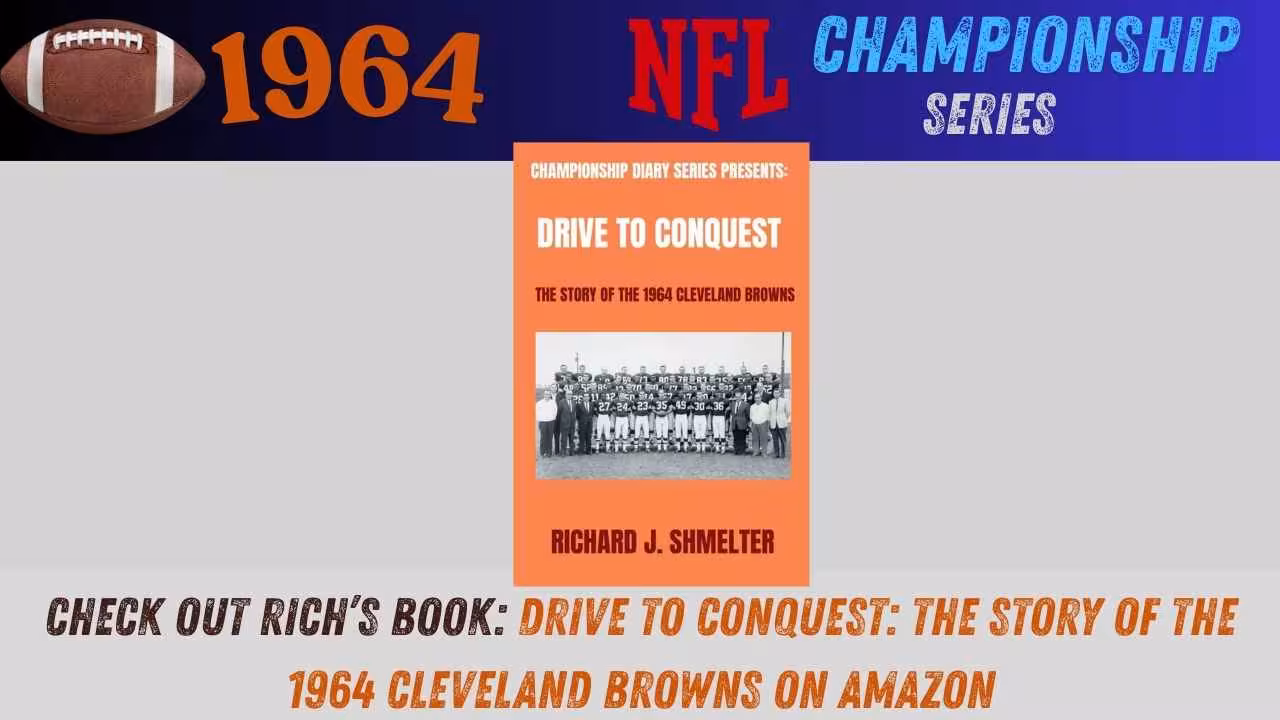 The Day the Browns Ruled: Remembering the Dominant 1964 NFL Championship Shutout