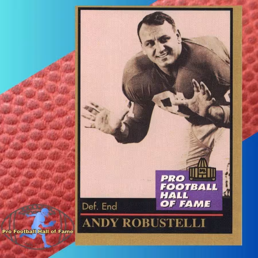 The Iron Man End: Andy Robustelli’s Legacy of Relentless Defensive Dominance