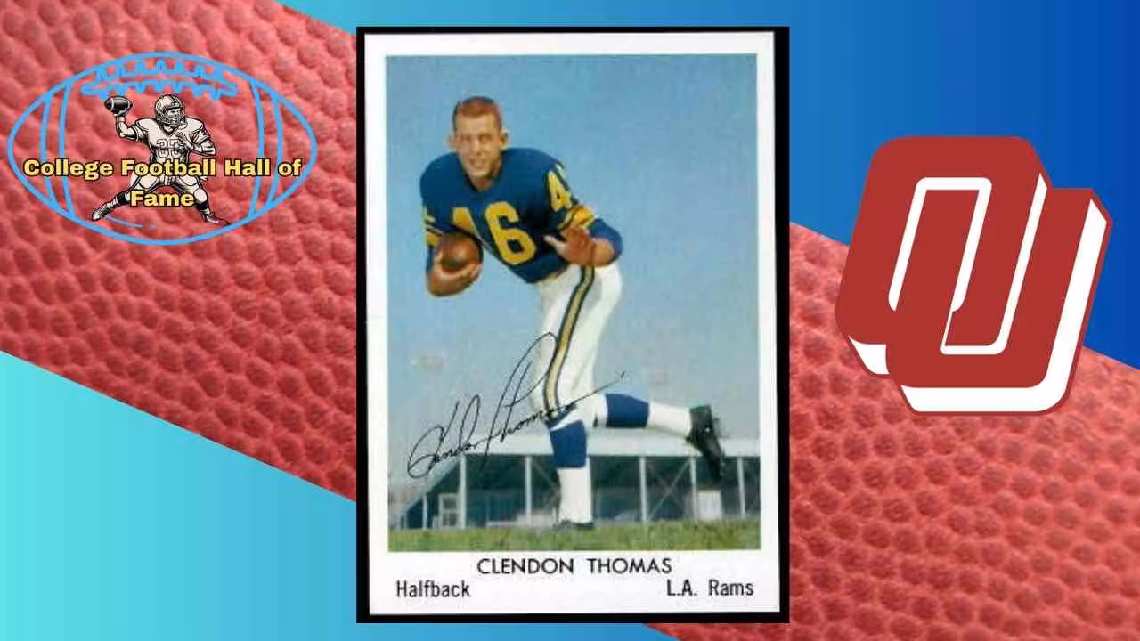 Clendon Thomas: The Oklahoma Halfback Who Led the Nation to Consecutive Titles