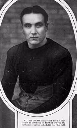 Fred Miller: The Notre Dame Legend and Hall of Fame Tackle Born on January 26