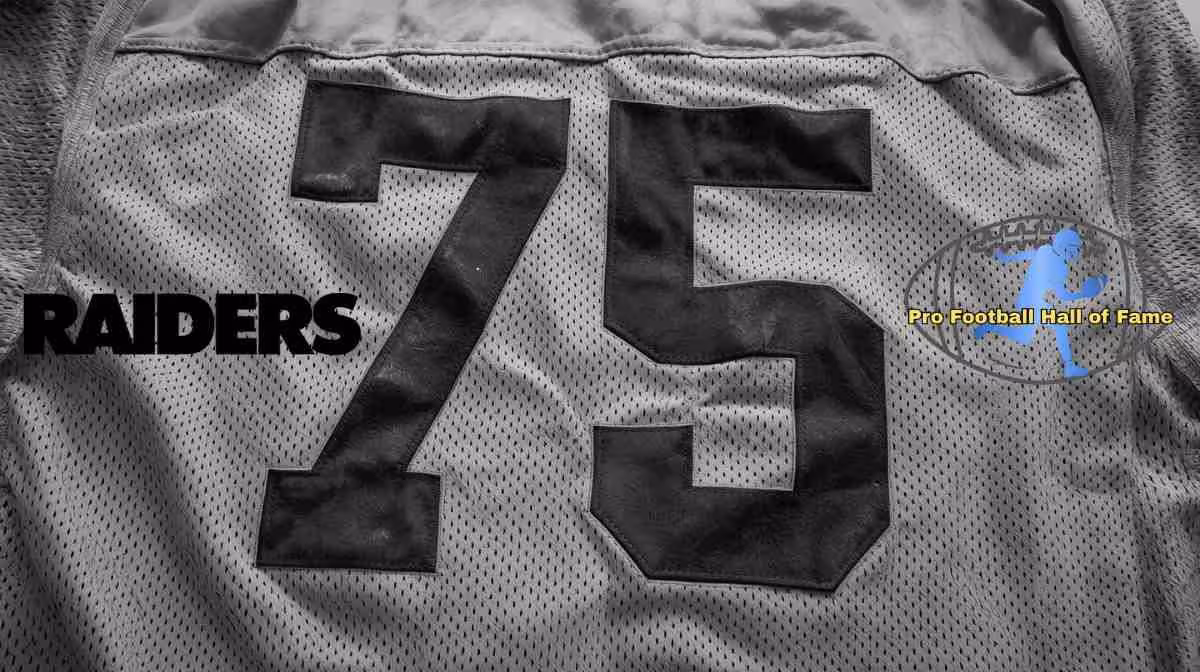 White number 75 jersey