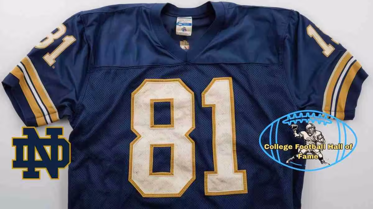 Number 81 ND jersey