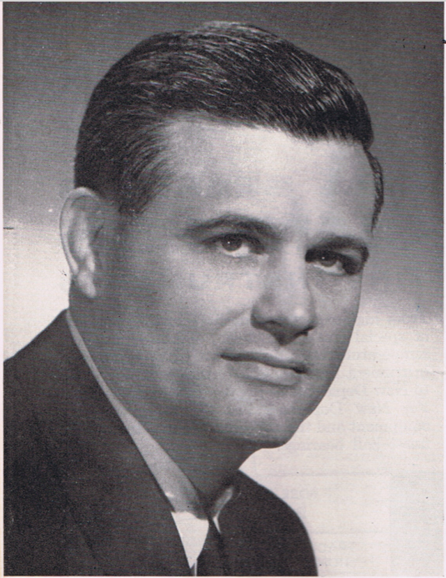 head shot of Coach Woody Hayes in 1958