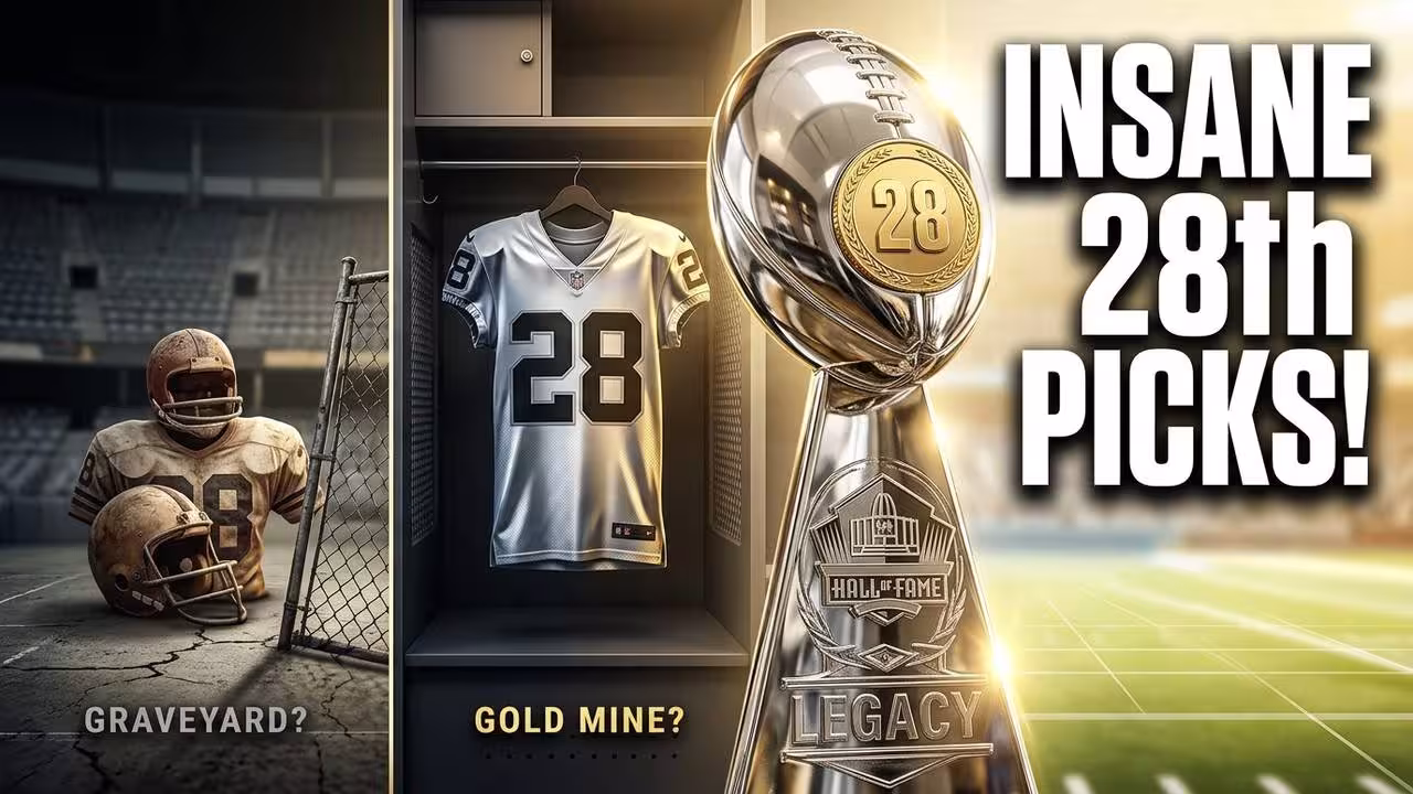 AI Imagery of American football towards the 28th NFL Draft pick