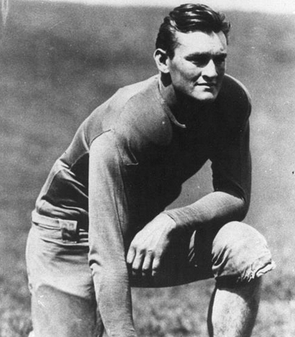 black and white vintage publicity photo of Darrell Lester.