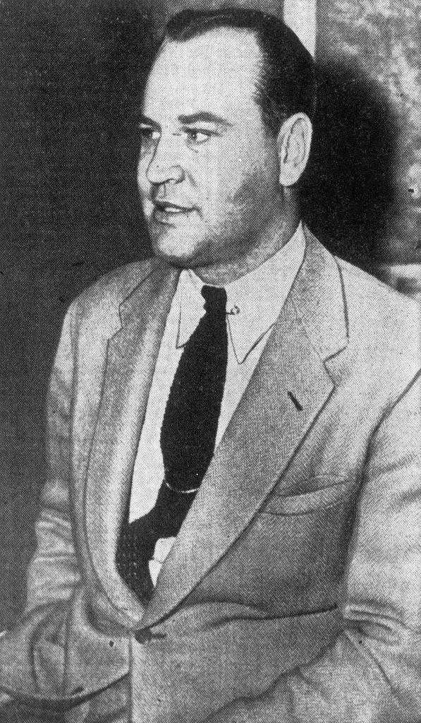Vintage newspaper image of American football player Erny Pinckert, 1943 Unknown author - Los Angeles Daily News