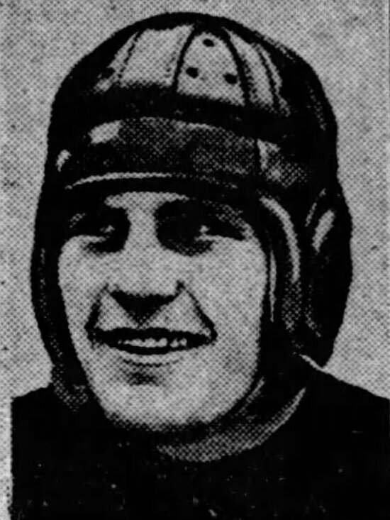 Black and white newspaper clipping head shot publicity portrait of Herb Joesting, Chicago Tribune 27 Nov 1927, Sun · Page 29