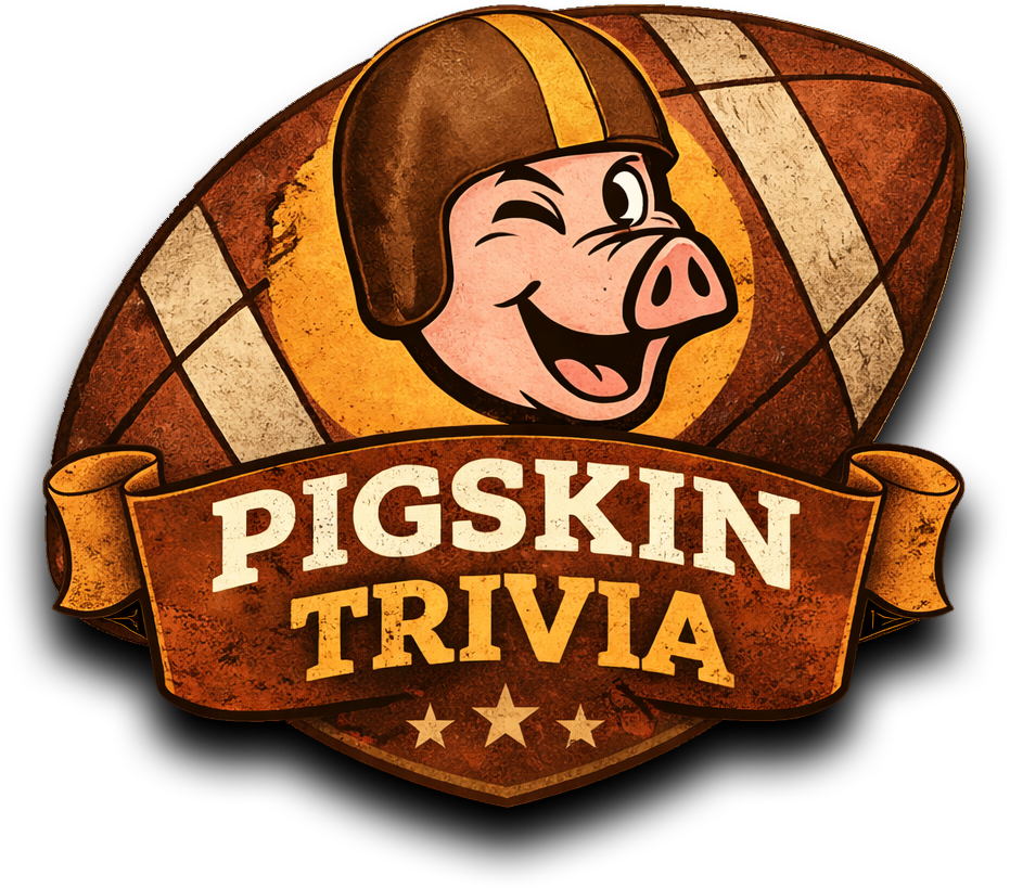 Logo of the Pigskin Dispatch Pigskin Trivia Drive