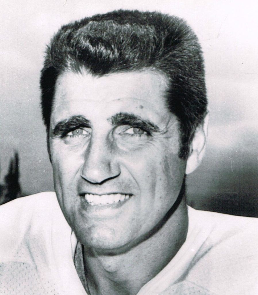 Black and white publicity head shot of QB Earl Morrall in 1976