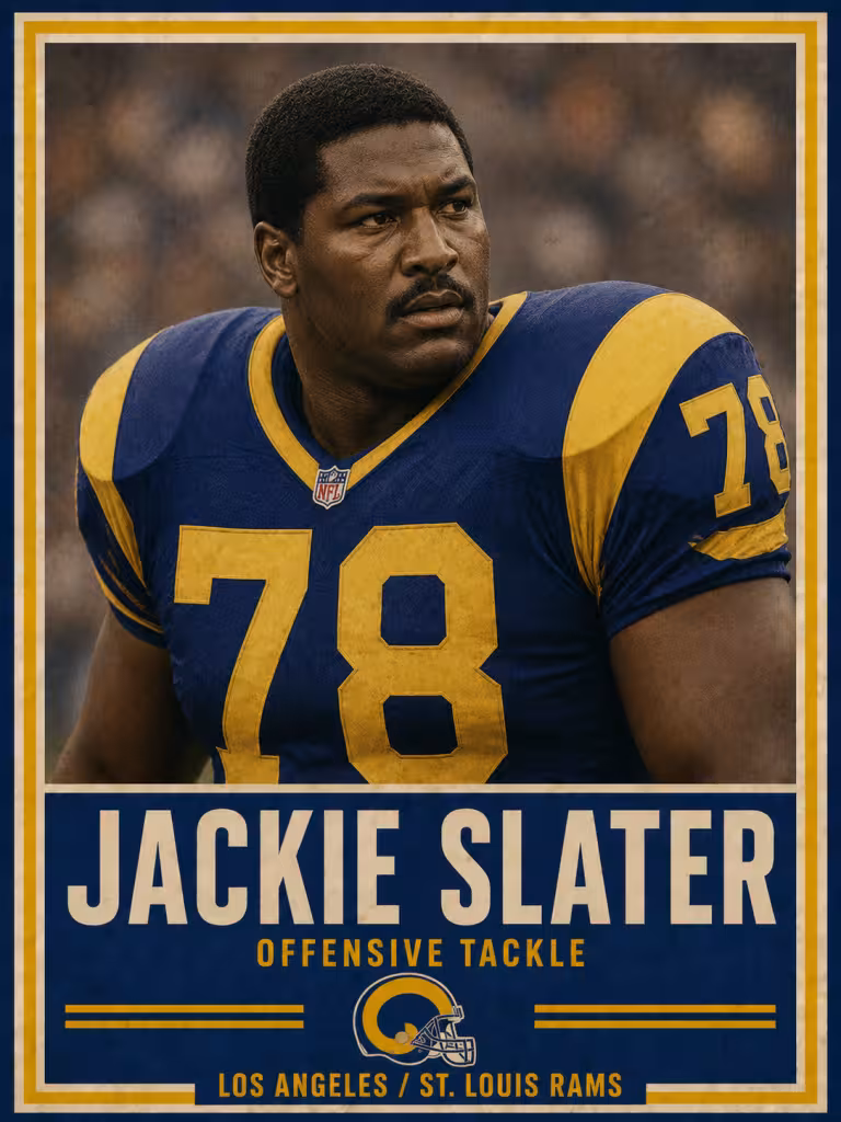 Jackie Slater Offensive tackle Los Angeles/St. Louis Rams 1976 1995