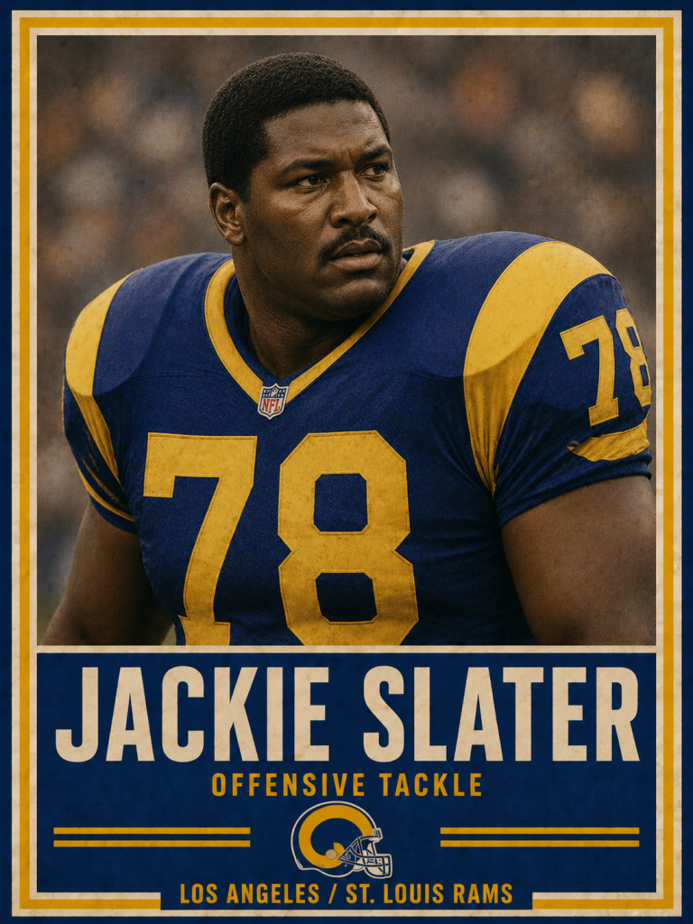 Jackie Slater Offensive tackle Los Angeles/St. Louis Rams 1976 1995