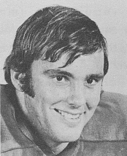 Vintage black and white publicity head shot of McCauley-Don-1972