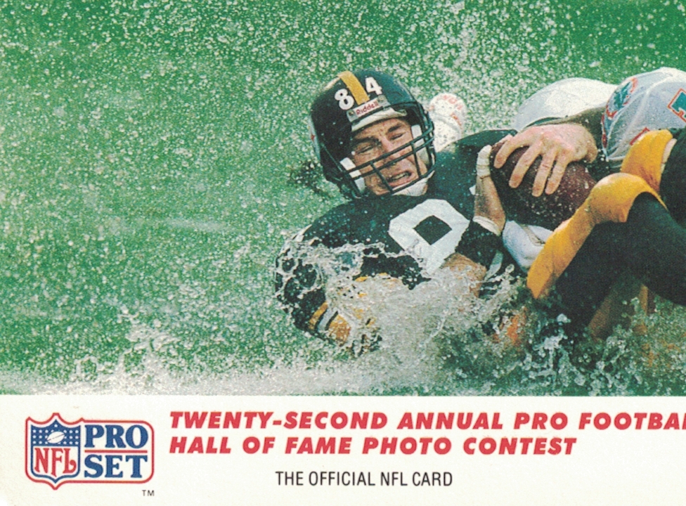 Full color trading card 1990 Pro Set card 790