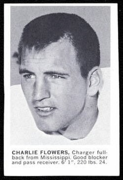 Black and white A 1961 Golden Tulip promotional image of Charlie Flowers.