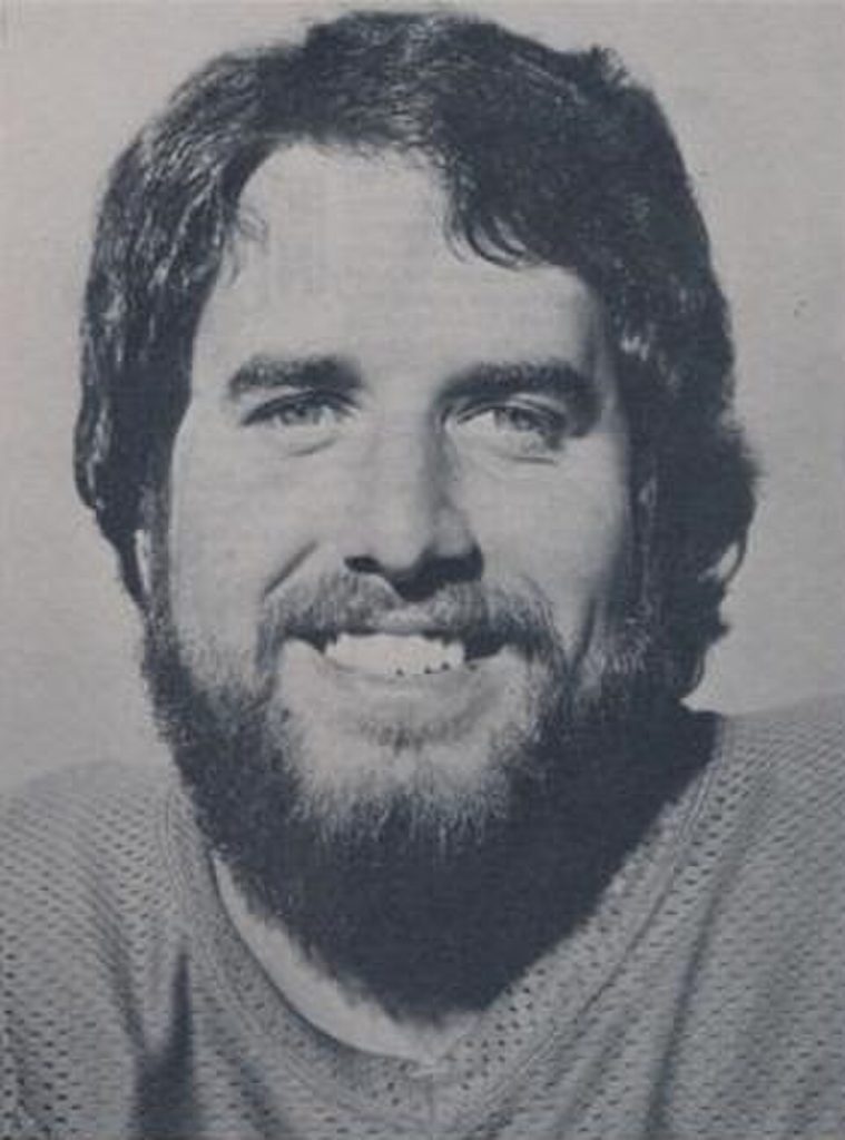 Black and white publicity A photo of Dan Fouts as a San Diego Chargers player in 1976