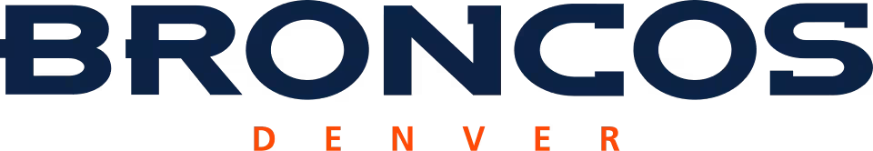 Full color Denver Broncos wordmark