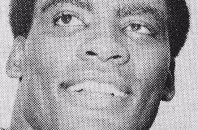 Black and white publiicity headshot of Humphrey-Claude-1972