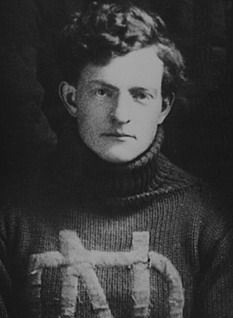 Vintage black and white turn of the century publicty photo of Louis J. Salmon (ca. 1902)