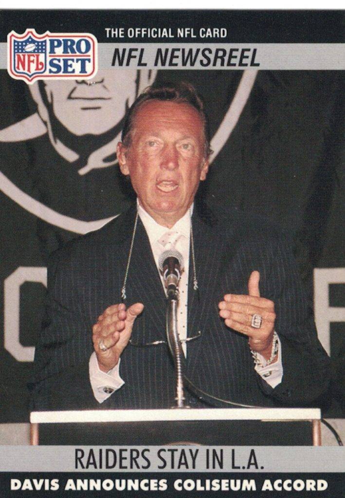Color r=trading card image of Al Davis