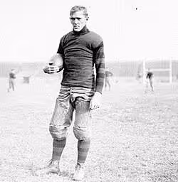 Publicity full body image of Bob Torrey , Penn circa 1904, Image from Chicago Daily News negatives collection, Chicago History Museum