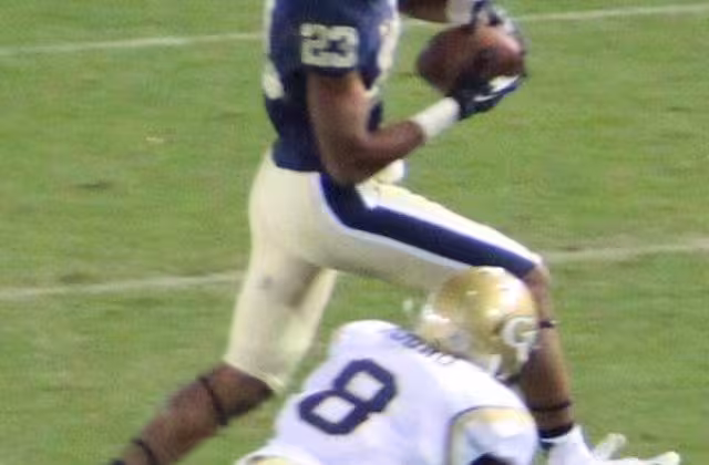 Color game time photo of Pitt Panther, Wide receiver Tyler Boyd, 2013